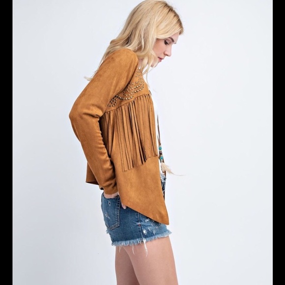 VOCAL Fringe Jacket W/ Studs - Picture 6 of 8